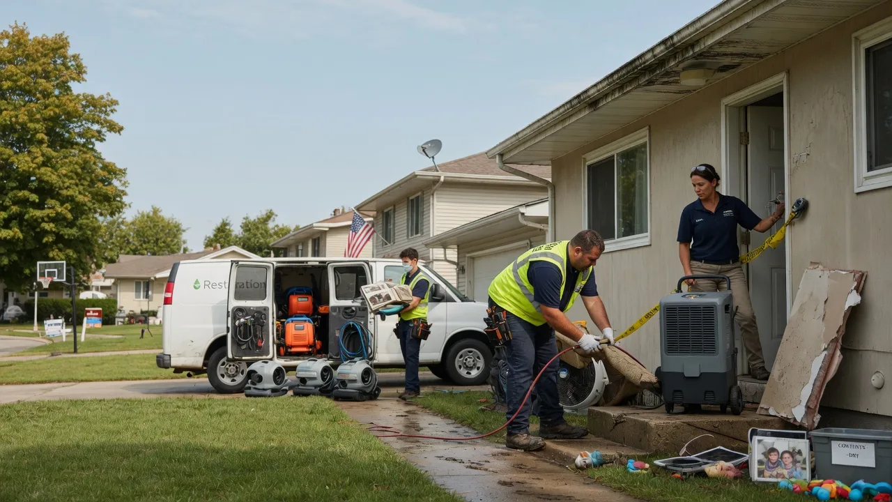 Water Damage Restoration in Ottawa, KS near me